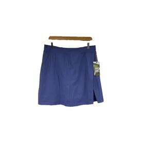 Duluth Trading Alaskan Hardgear Trail Tech Flow Skort Purple Large Hiking Tennis